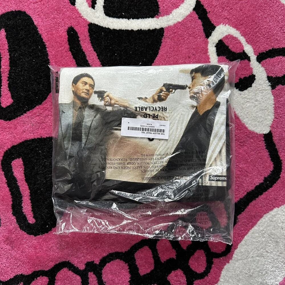 Supreme Trust Tee – The Killer Movie Collab – Black – Size M – DS
